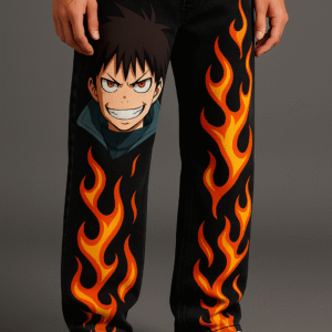 Fire Force - Shinra Kusakabe Baggy Jeans